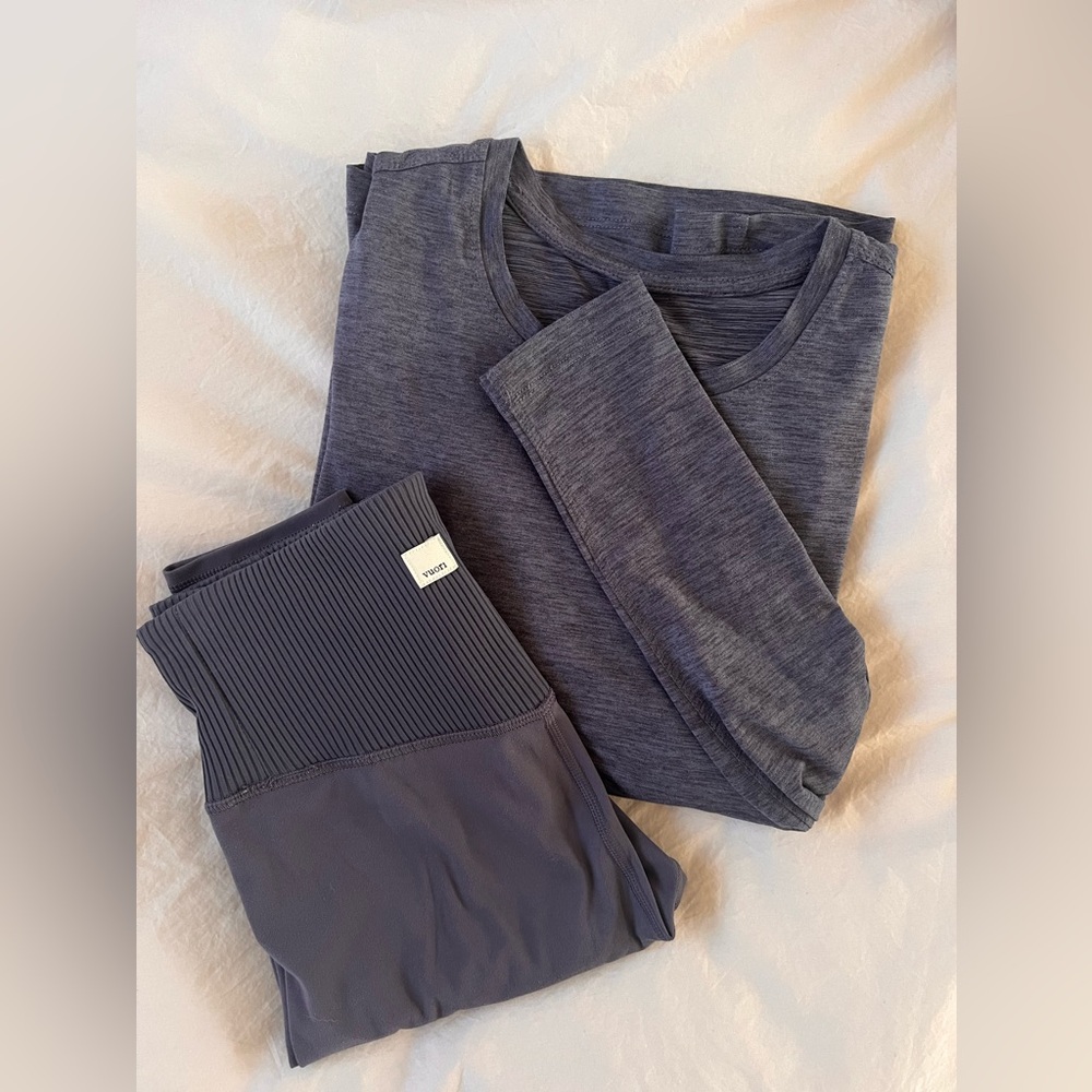 Vuori Women's Rib Studio Legging Set